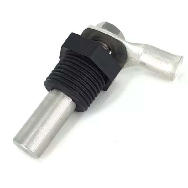 grounding pin for water installations with thread